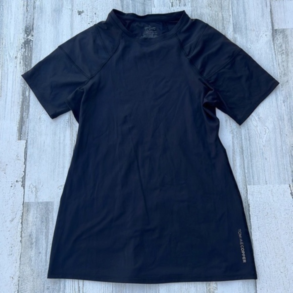 Tommiecopper Athletic Shirts Size Large Womens Compressions Short Sleeve‎ Black